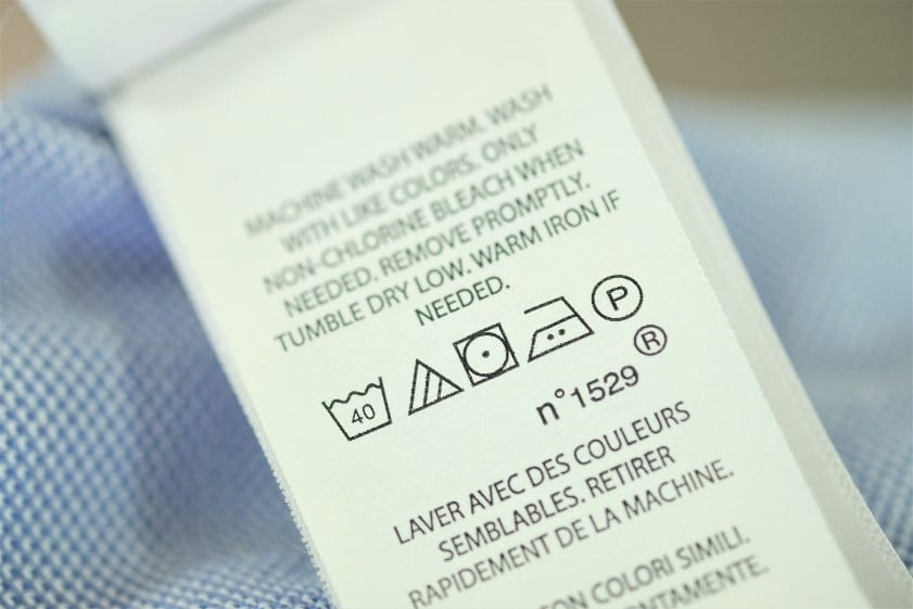 vask offset fajance Vaskesymboler og vaskeanvisninger - Hvad betyder mærkerne på tøjet?